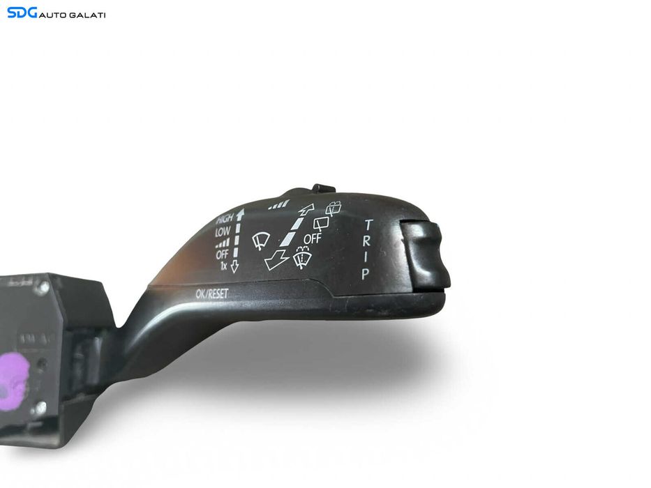 Ansamblu Maneta Manete Semnalizare Stergator Stergatoare cu Prinderi Rupte Skoda Roomster 5J 2006 - 2015 Cod 6Q0953503DQ [L5919]