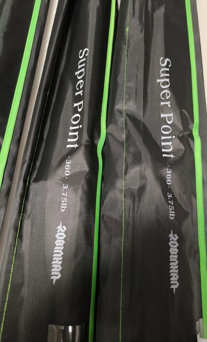 SET 3 Lansete ROBINHAN Super Point 3.6m, 3.75Ibs 2 segmente
