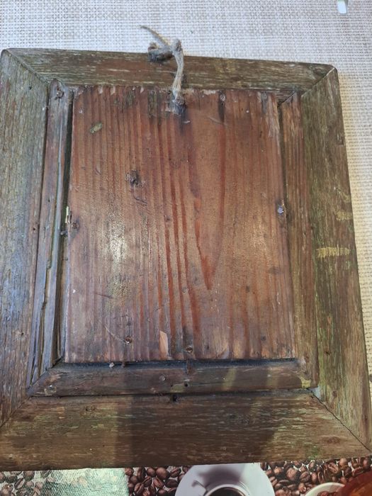 Icoană interbelică Maica Domnului cu pruncul în brațe