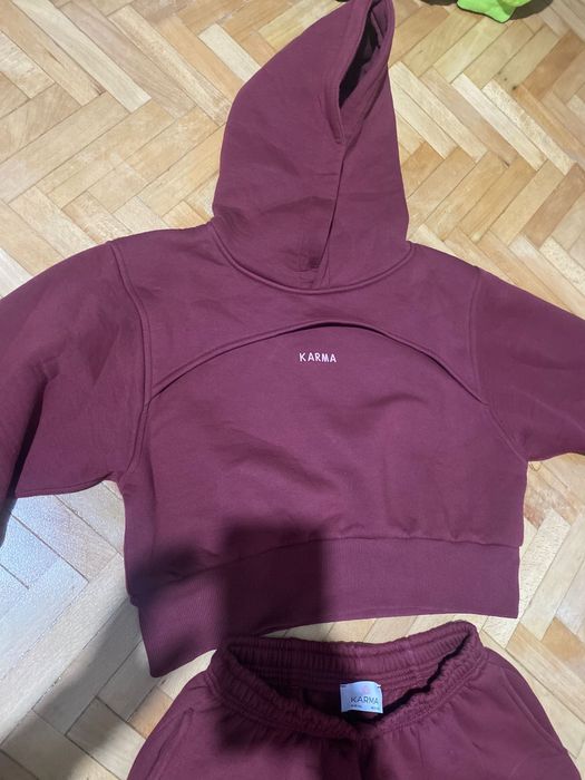 Karma сет в цвят бордо