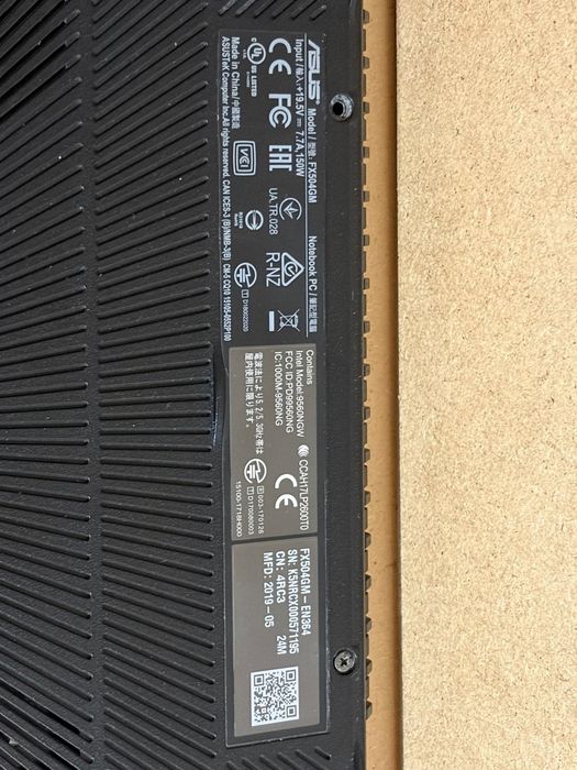 Laptop Asus FX504GM defect / pentru piese