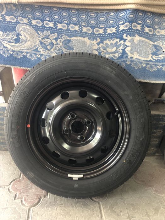 Запасное колесо одно на KIA Rio