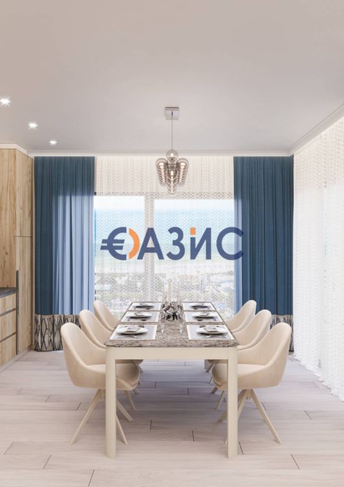 Апартамент с 2 спални в новия комплекс "Casa Del Sol Boutique", Слънчев бряг, 108.47 кв. м, #34208760