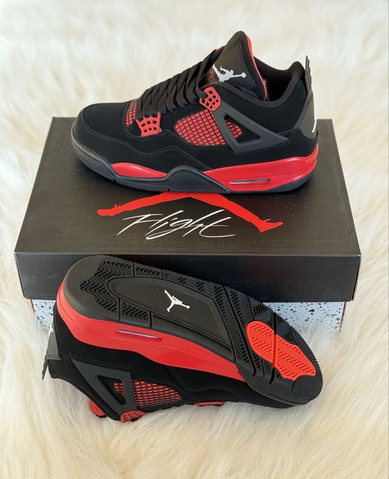 Air Jordan 4 Retro Red Thunder Full Box Verificare Colet Size 35,5-45