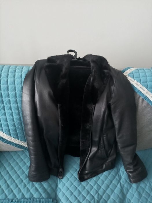 Дублёнка кожаная