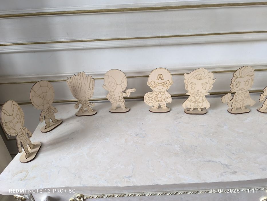 Раскраска из фанера