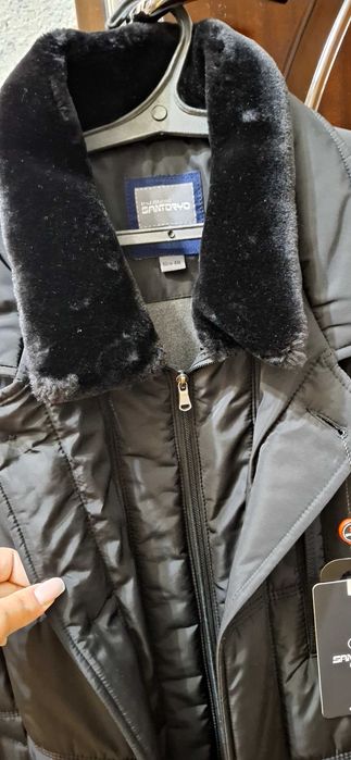 Очень теплая мужская куртка