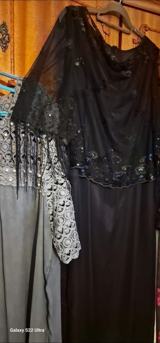 Rochie de seara din voal de matase naturala