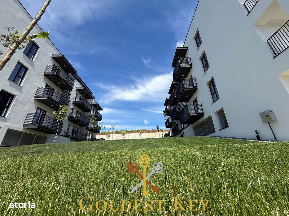 Apartament cu 3 camere, balcon si parcare exterioara. Bloc NOU — fotografia 1