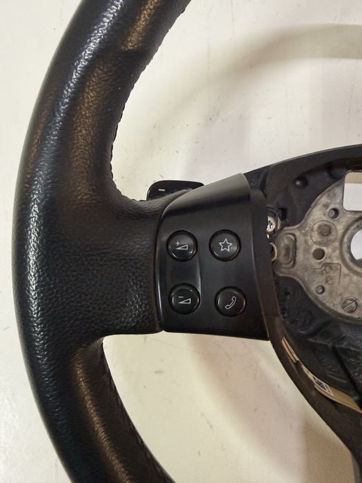 Volan piele cu comenzi si padele Passat B6 Golf 5 Jetta