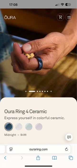 Oura ring 4 vs oura ring 4 ceramic
