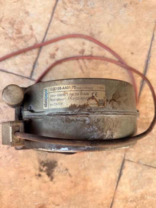 Turbina/Ventilator pentru centrala pe lemne