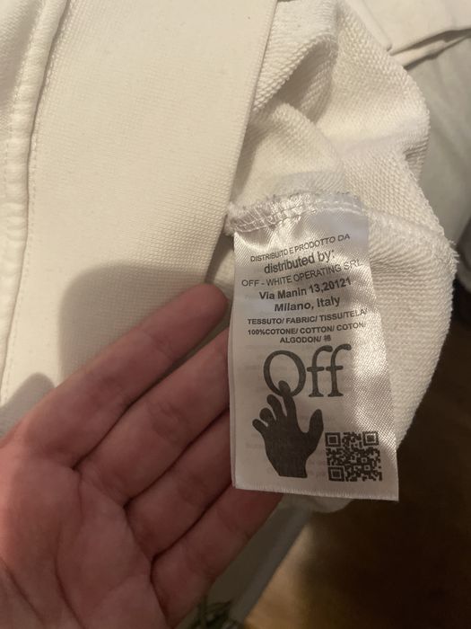 Bluza off white XL
