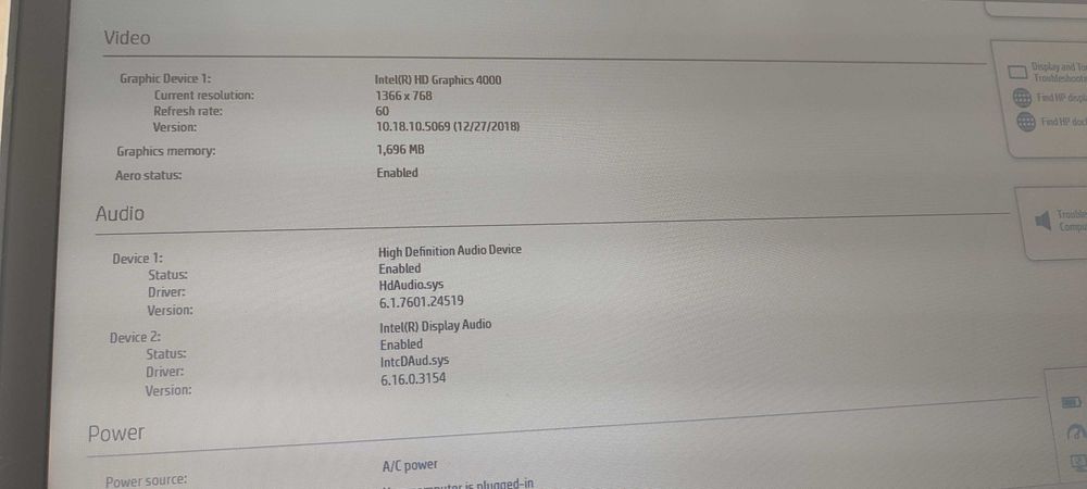 Hp folio 9470m laptop