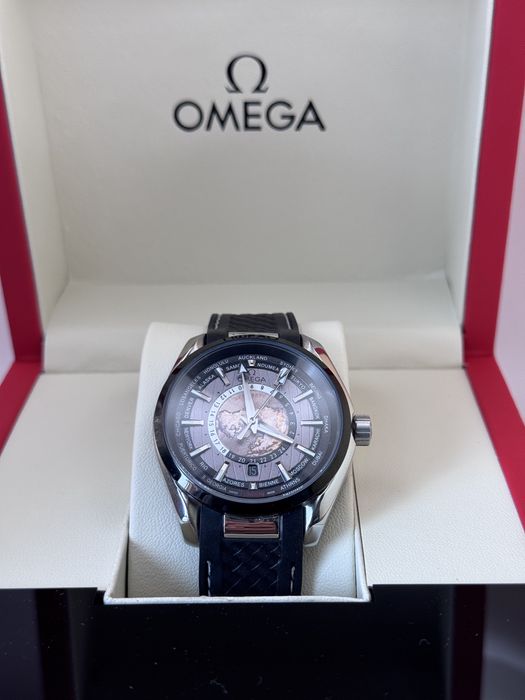 Ceas Omega Seamaster Agua Terra Worldtimer 43mm, Nou