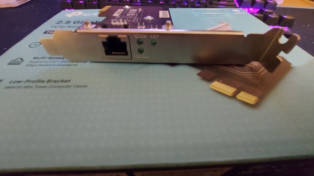 Adaptor calculator PCle network  adapter