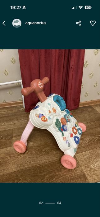 Продам ходунки и толокар