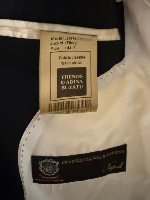 Sacou smoking trends by Adina Buzatu marimea 44/6