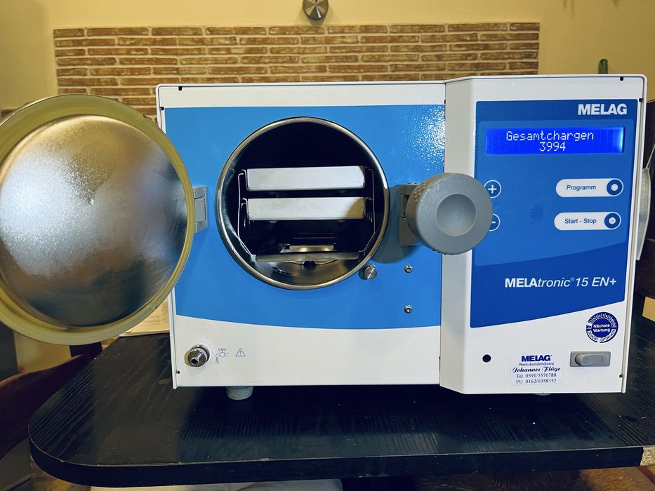 Autoclav sterilizator cosmetica salon beauty Melag Melatronic 15+