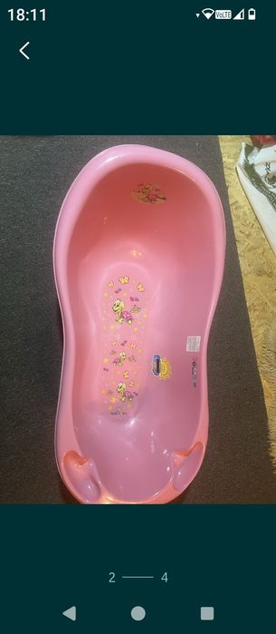 Cada de spălat bebe