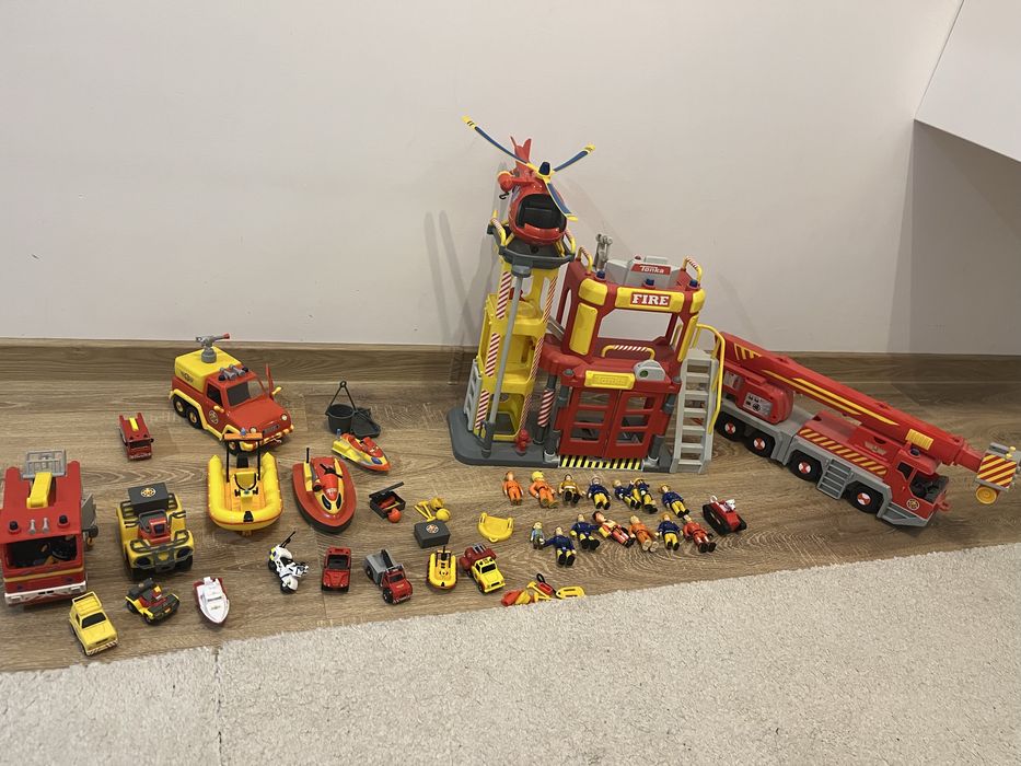 Set Jucarii fireman Sam , pompierul Sam