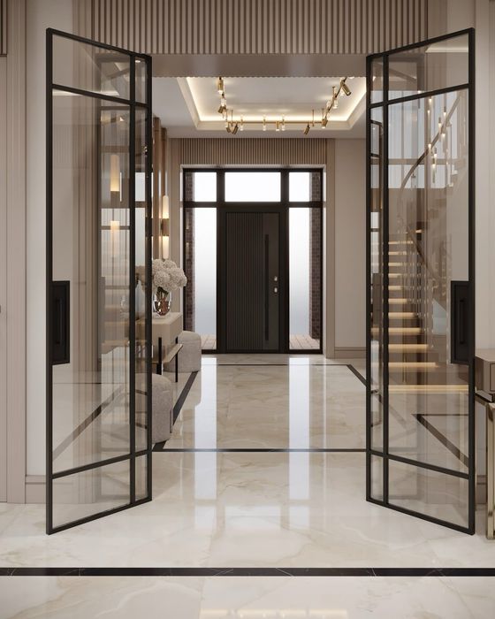 Раздвижные перегородки ворота навес перила в стиле ЛОФТ