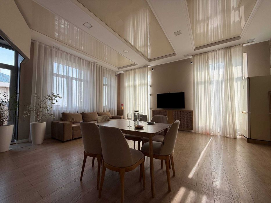 Аренда квартиру дуплекс ЖК Golden House Novza Arendaga dyupleks