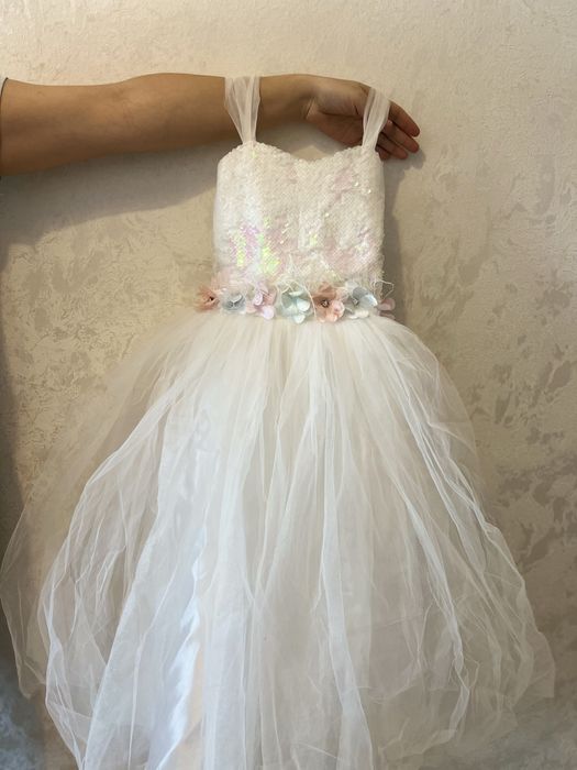 Детское бальное платье 110-128см