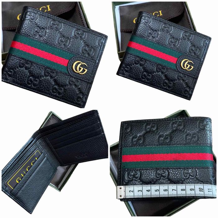 Портмонета от естествена кожа LV, Gucci,