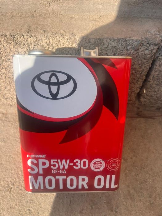 Тойота 5w30 моторное масло