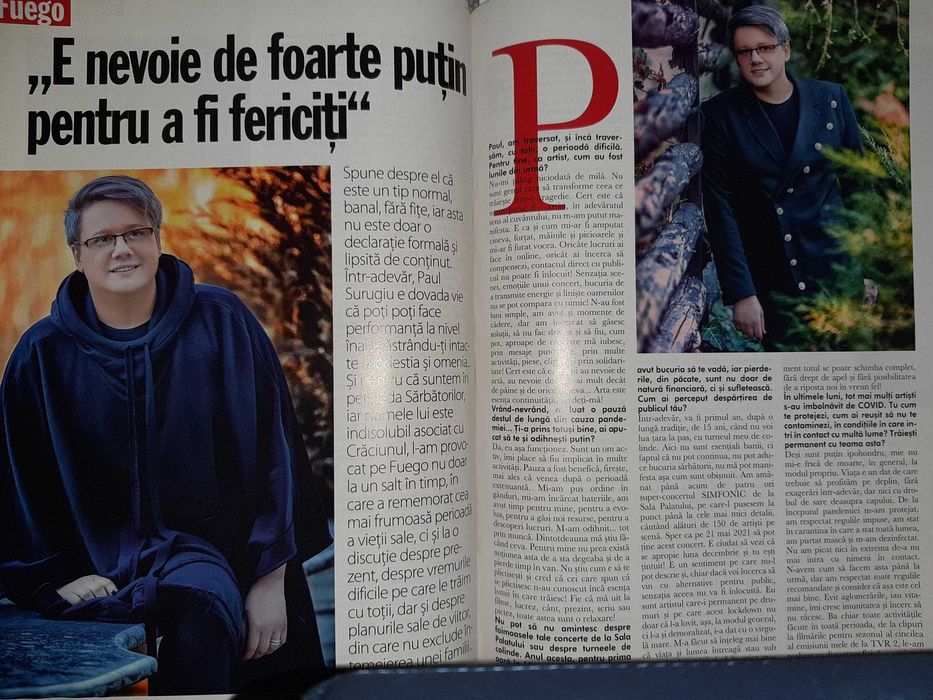 Revista Viva cu Alexandra Dinu Mutu pe coperta