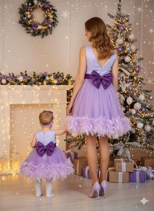 Платья для мамы и дочки