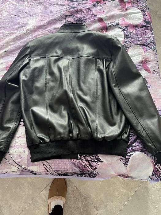 Мъжко яке естествена кожа