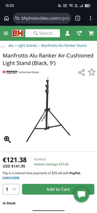 Продам комплект стоек Manfrotto с чехлом