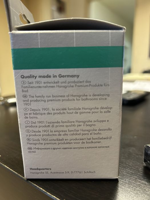 Керамична глава за смесител Hansgrohe