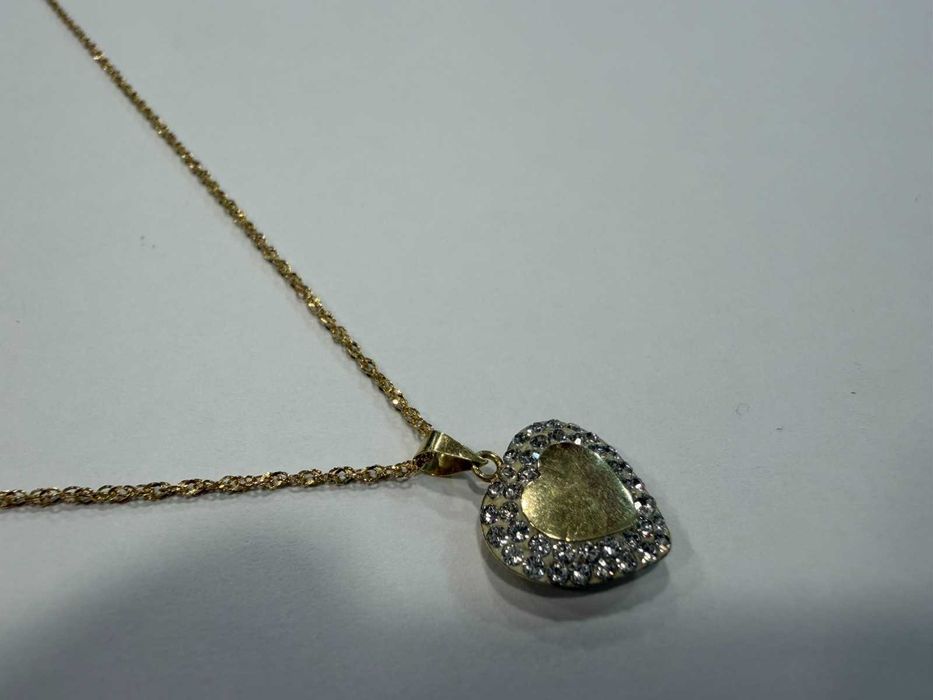 Златен синджир с висулка 14К- 1,91гр