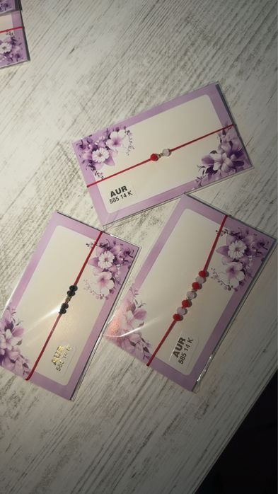 Mărțișor bratara cu aur 14 k