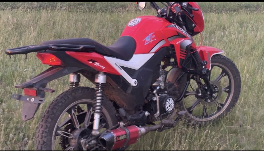 Продам мопед Alpha SA Max 125 в отличном состоянии + Шлем