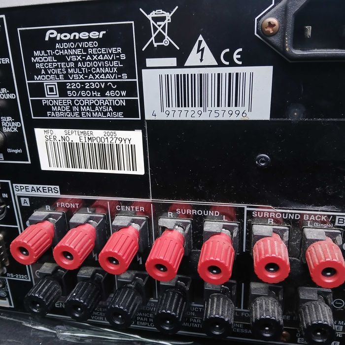 Pioneer vsx ax4-avis