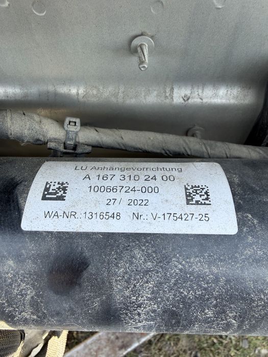 Carlig electric Mercedes GLE W167, Carlig / Modul / Instalatie / Buton