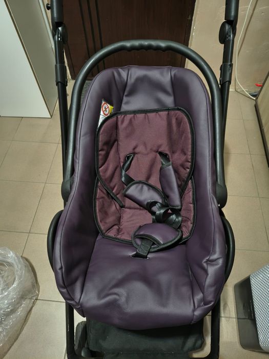 Carut Krausman Rider  3 in 1, in stare foarte buna, sistem pliere