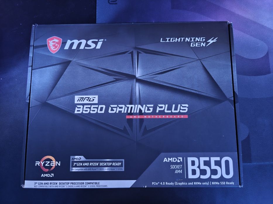 Дънна платка MSI B550 Gaming Plus