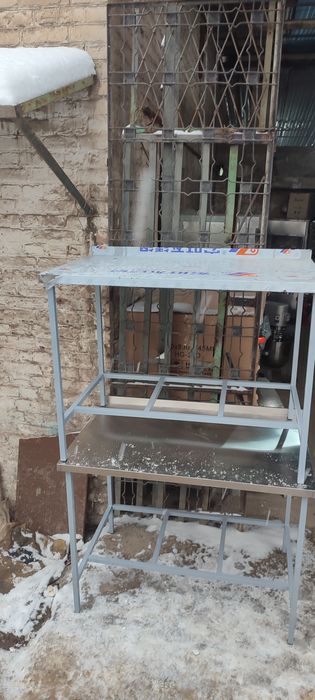 Нержавейки стол Nerjavika stol va stilajlar bor перашка Perashka apara