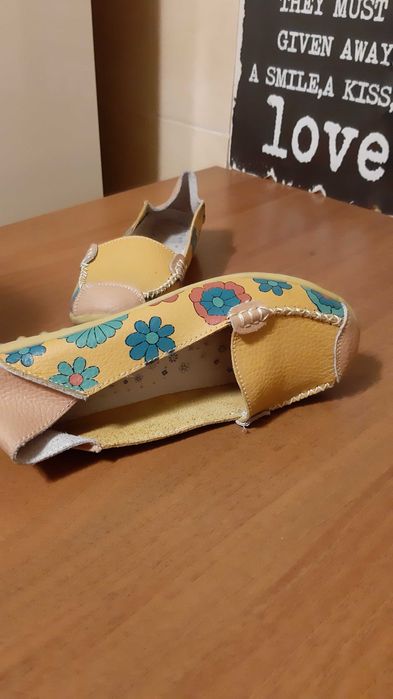 Pantofi piele naturala