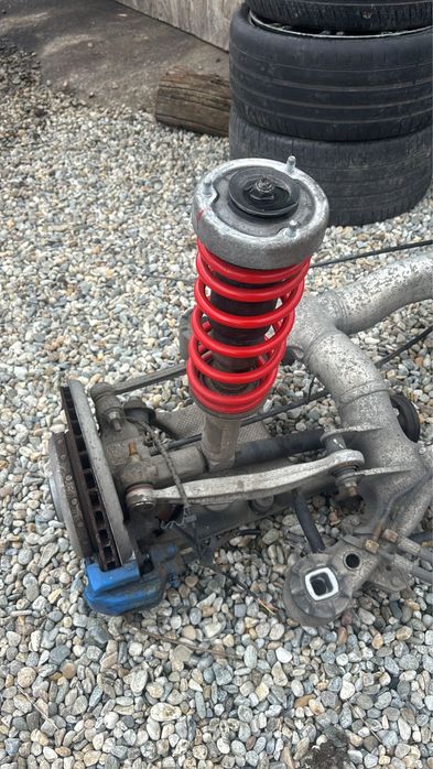 Suspensie bmw e63 cu arcuri sport