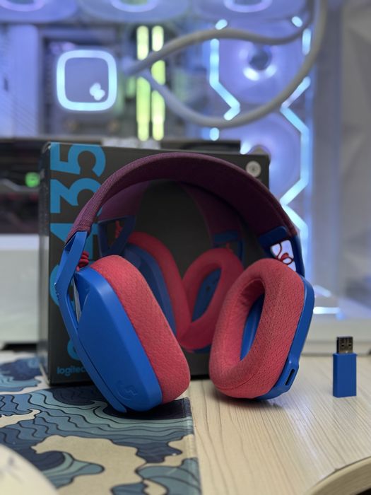 Игровые наушники Logitech g435