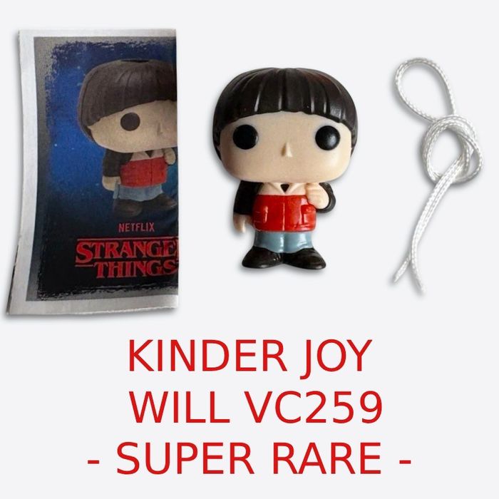 Stranger Things Kinder JOY фигури с книжки и въженца