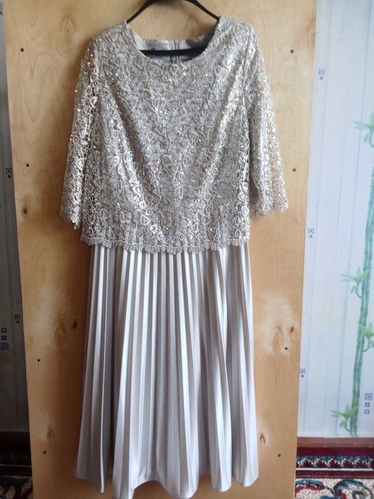 Плессированное платье женское