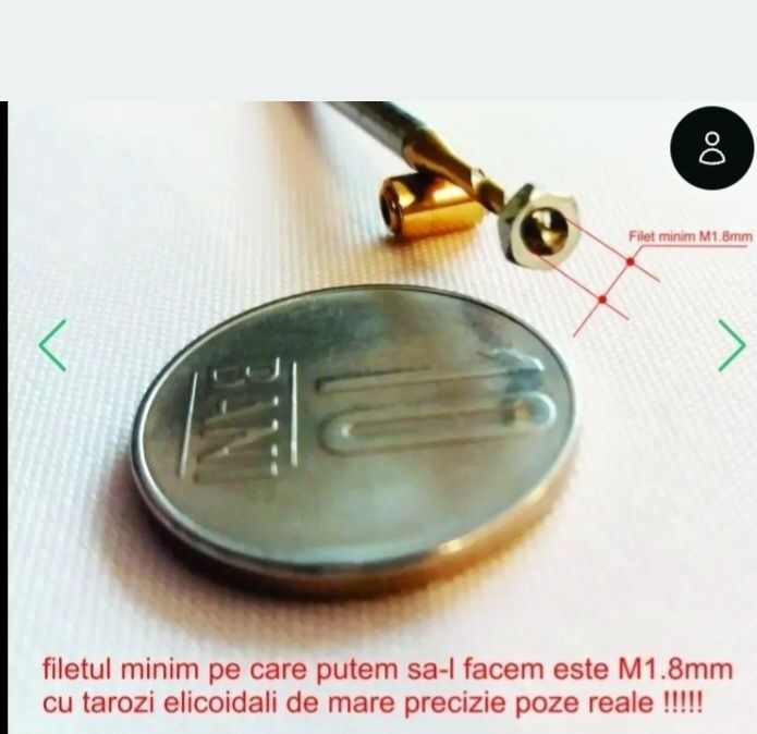 Strung - confecționare piese mici