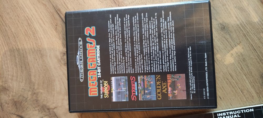 Картридж sega mega drive новый